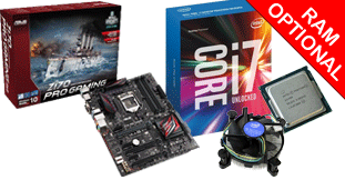 INTEL SKYLAKE CORE i7 6700K + Z170-PRO GAMING CPU & MOTHERBOARD