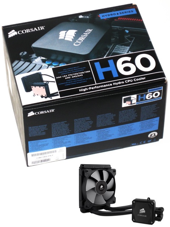 CORSAIR H60 WATER COOLER NO NEED TO REFILL